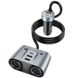 АЗП Hoco Z51 Establisher 147W(2C3A) 2-in-1 cigarette lighter car charger 66101 фото 1