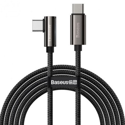 Дата кабель Baseus Legend Series Elbow Type-C to Type-C 100W (1m) (CATCS-01) 63700 фото