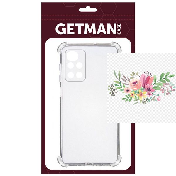 TPU чохол GETMAN Ease logo посилені кути для Xiaomi Redmi 10 51572 фото