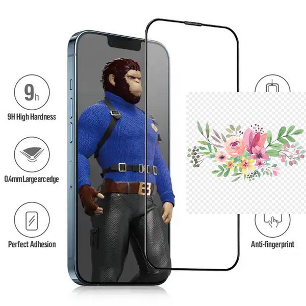 Захисне 2.5D скло Blueo Corning Gorilla Glass для Apple iPhone 14 Pro (6.1") 67767 фото