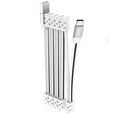 Дата кабель Hoco U103 Magnetic Absorption USB to Type-C (1m) 67283 фото