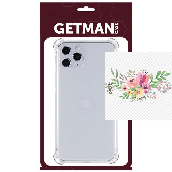 TPU чохол GETMAN Ease logo посилені кути для Apple iPhone 12 Pro Max (6.7") 40423 фото