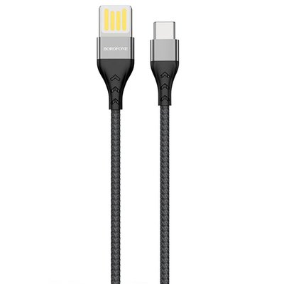Дата кабель Borofone BU11 Tasteful USB to Type-C (1.2m) 56975 фото
