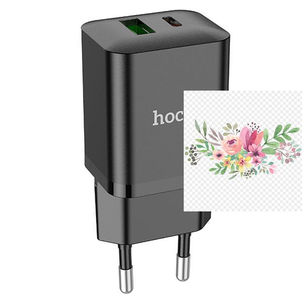 МЗП Hoco N28 Founder 20W Type-C + USB 62778 фото