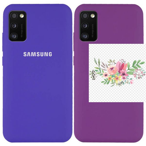 Чохол Silicone Cover Full Protective (AA) для Samsung Galaxy A41 36228 фото