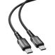 Дата кабель Acefast C1-09 USB-C to USB-C PD240W 40Gbps USB 4 aluminum alloy 66773 фото 3