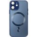 Чохол TPU+Glass Sapphire Midnight with MagSafe для Apple iPhone 12 (6.1") 65443 фото 14
