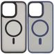 TPU+PC чохол Metal Buttons with MagSafe для Apple iPhone 15 Pro (6.1") 65611 фото 1