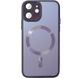 Чохол TPU+Glass Sapphire Midnight with MagSafe для Apple iPhone 12 (6.1") 65443 фото 21