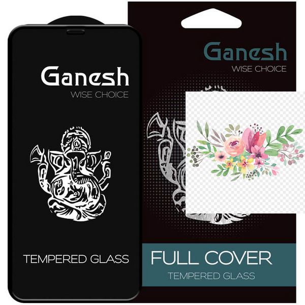 Захисне скло Ganesh (Full Cover) для Apple iPhone 11 Pro / X / XS (5.8") 37445 фото