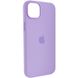 Чохол Silicone case (AAA) full with Magsafe для Apple iPhone 14 (6.1") 57029 фото 20