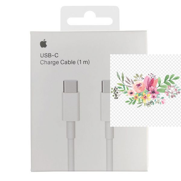 Дата кабель USB-C to USB-C for Apple (AAA) (1m) (box) 67834 фото