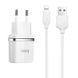 МЗП Hoco C12 Charger + Cable Lightning 2.4A 2USB 34604 фото 5