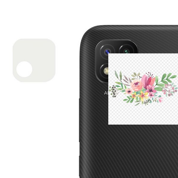 Гнучке захисне скло 0.18mm на камеру (тех.пак) для Xiaomi Redmi 9C 40020 фото