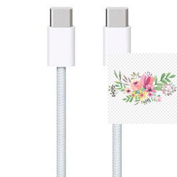 Дата кабель USB-C to USB-C FineWoven for Apple (AAA) (1m) (box) 67841 фото