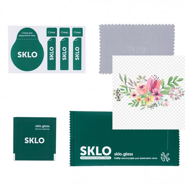 Захисне скло SKLO 3D (full glue) для Xiaomi K30 / Poco X3 / X3 NFC / X3 Pro / Mi 10T/ Mi 10T Pro 35450 фото