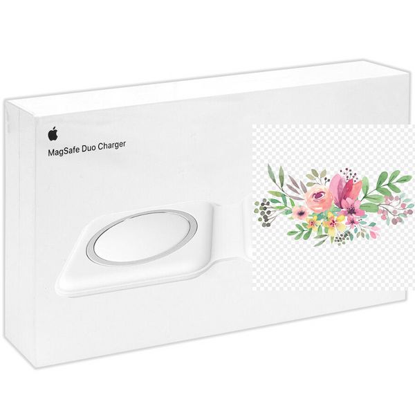 БЗП Wireless Charger with Magsafe 2in1 for Apple (AAA) (box) 67851 фото