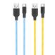 Дата кабель Hoco X21 Plus Silicone Type-C Cable (1m) 35217 фото 1
