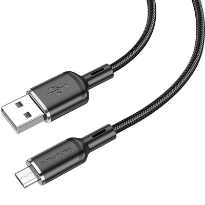 Дата кабель Borofone BX90 Cyber USB to MicroUSB (1m) 64394 фото