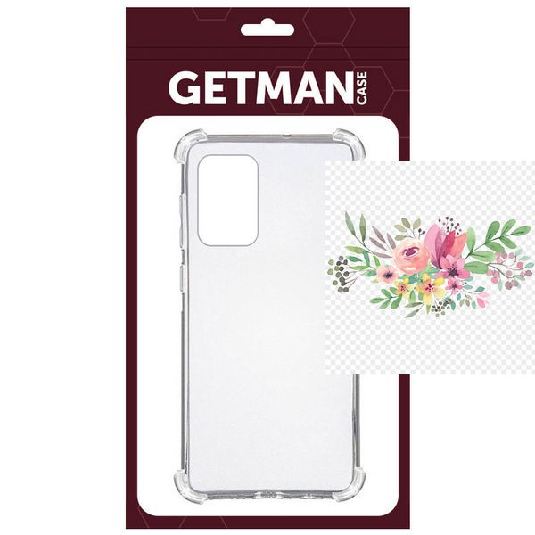 TPU чохол GETMAN Ease logo посилені кути для Samsung Galaxy A52 4G / A52 5G / A52s 43669 фото