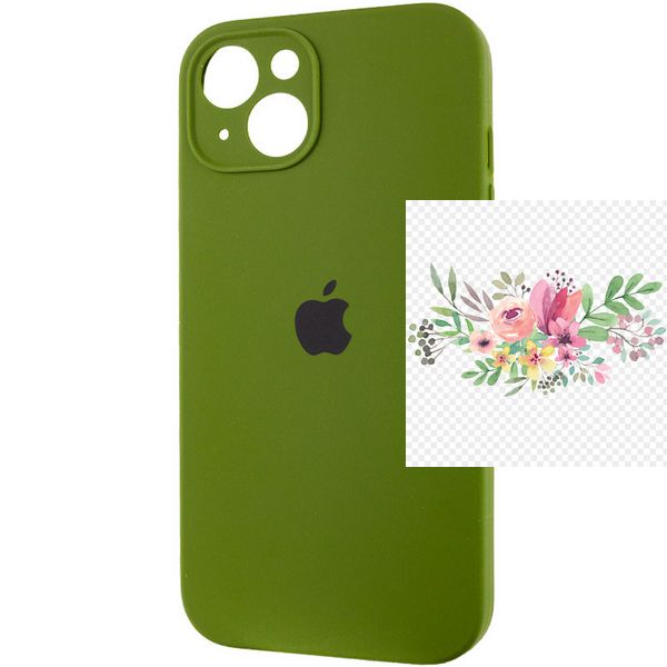 Чохол Silicone Case Full Camera Protective (AA) для Apple iPhone 13 (6.1") 50657 фото