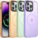 TPU+PC чохол Metal Buttons with MagSafe Colorful для Apple iPhone 15 Pro (6.1") 65603 фото 1