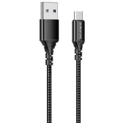 Дата кабель Borofone BX54 Ultra bright USB to MicroUSB (1m) 55378 фото