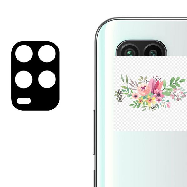 Гнучке захисне скло 0.18mm на камеру (тех.пак) для Xiaomi Mi 10 Lite 36759 фото
