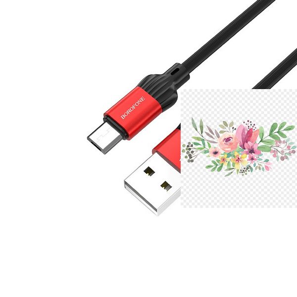Дата кабель Borofone BX28 Dignity USB to MicroUSB (1m) 56898 фото