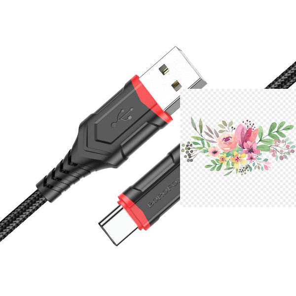 Дата кабель Borofone BX67 USB to Type-C (1m) 55385 фото