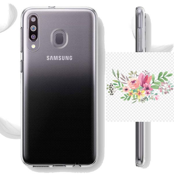 TPU чохол Epic Transparent 1,0mm для Samsung Galaxy M30 35966 фото