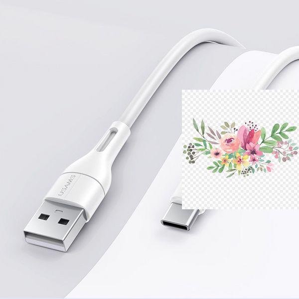Дата кабель USAMS US-SJ501 U68 USB to Type-C (1m) 51934 фото