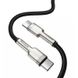 Дата кабель Baseus Cafule Series Metal Type-C to Type-C 100W (2m) (CATJK-D) 49176 фото 3