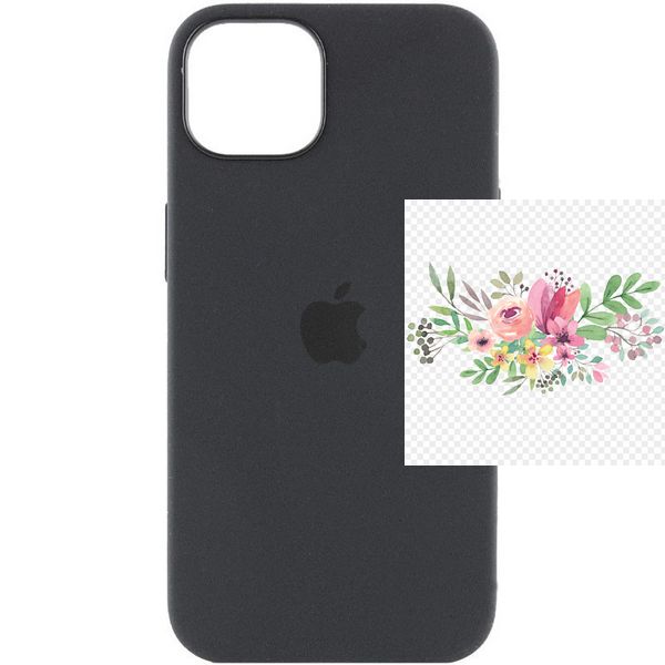Чохол Silicone case (AAA) full with Magsafe and Animation для Apple iPhone 15 (6.1") 67531 фото