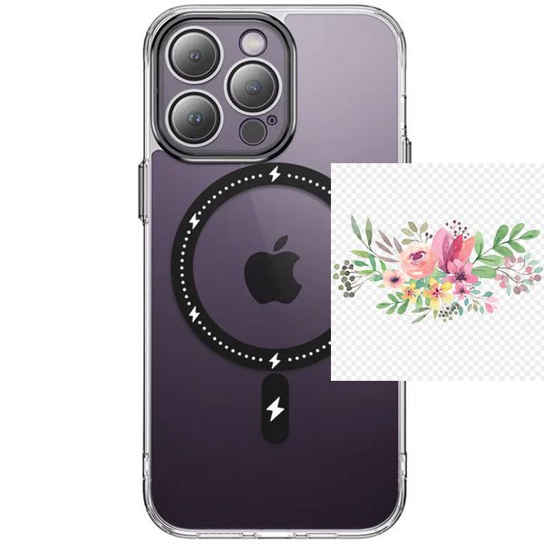 Чохол TPU+PC Colorful with MagSafe для Apple iPhone 13 Pro Max (6.7") 65145 фото