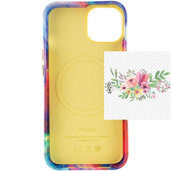 Шкіряний чохол Colour Splash with MagSafe для Apple iPhone 13 (6.1") 64472 фото