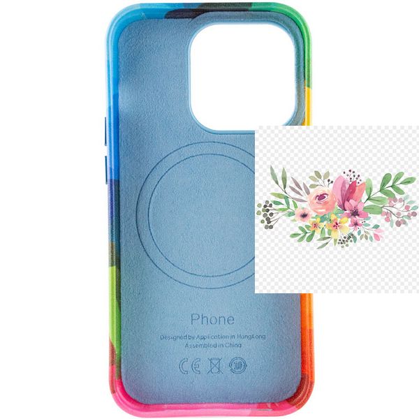 Шкіряний чохол Colour Splash with MagSafe для Apple iPhone 13 Pro (6.1") 64473 фото