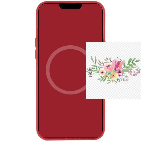 Чохол Silicone case (AAA) full with Magsafe and Animation для Apple iPhone 15 Pro Max (6.7") 67534 фото