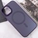 Чохол TPU+Glass Sapphire Midnight Open Camera with MagSafe для Apple iPhone 15 (6.1") 66256 фото 37