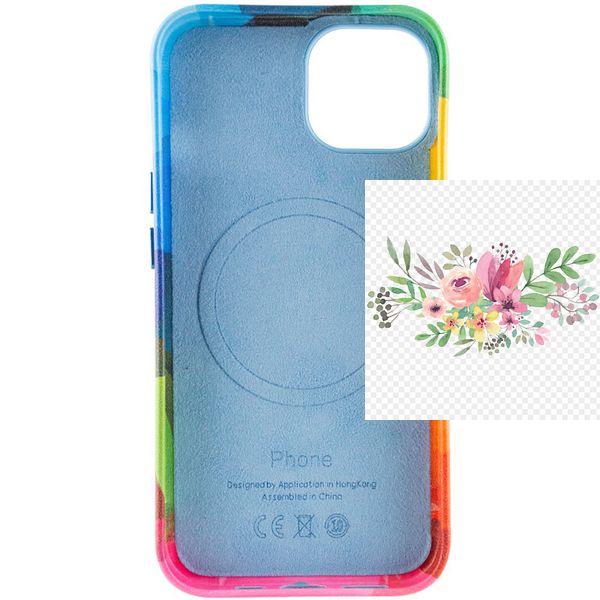 Шкіряний чохол Colour Splash with MagSafe для Apple iPhone 14 Plus (6.7") 64478 фото