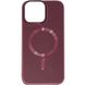 Шкіряний чохол Bonbon Leather Metal Style with MagSafe для Apple iPhone 13 (6.1") 65457 фото 2