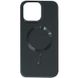 Шкіряний чохол Bonbon Leather Metal Style with MagSafe для Apple iPhone 14 (6.1") 65460 фото 27