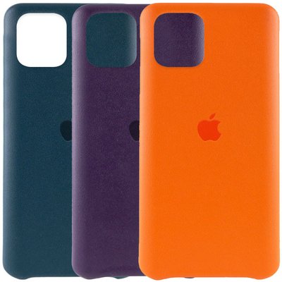 Шкіряний чохол AHIMSA PU Leather Case Logo (A) для Apple iPhone 12 Pro / 12 (6.1") 41513 фото