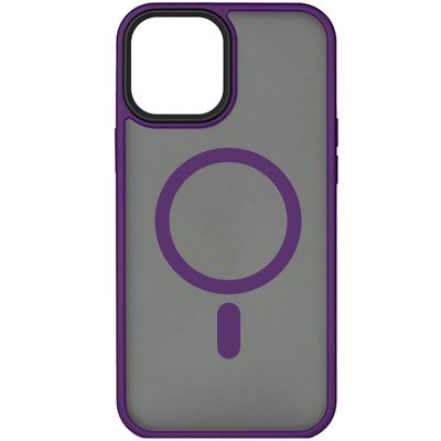 TPU+PC чохол Metal Buttons with MagSafe для Apple iPhone 15 Plus (6.7") 65610 фото