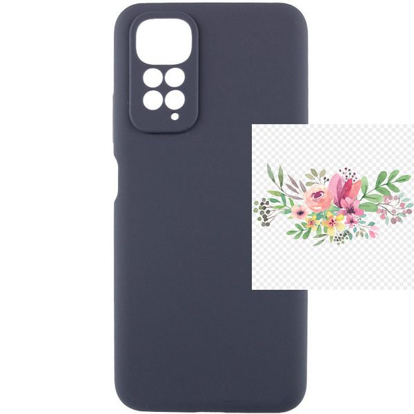 Чохол Silicone Cover Lakshmi Full Camera (AAA) для Xiaomi Redmi Note 11 (Global) / Note 11S 64725 фото