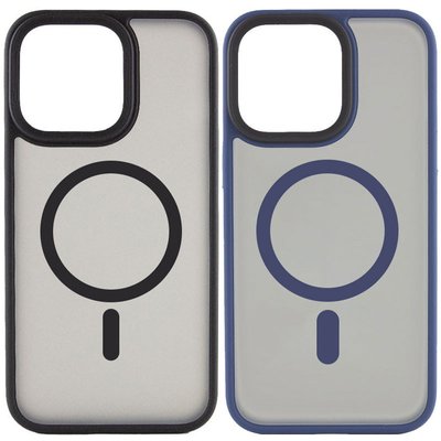 TPU+PC чохол Metal Buttons with MagSafe для Apple iPhone 15 Pro (6.1") 65611 фото