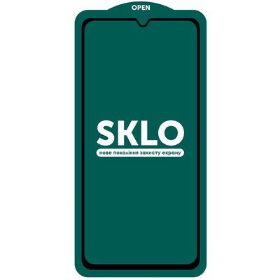 Захисне скло SKLO 5D (тех.пак) для Xiaomi Redmi 12 / Poco M6 Pro 5G 64697 фото
