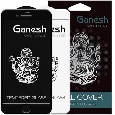 Захисне скло Ganesh (Full Cover) для Apple iPhone 7 plus / 8 plus (5.5") 37447 фото