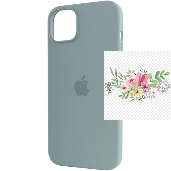 Чохол Silicone case (AAA) full with Magsafe для Apple iPhone 14 Plus (6.7") 57030 фото
