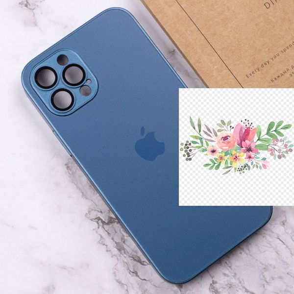 Чохол TPU+Glass Sapphire matte case для Apple iPhone 12 Pro (6.1") 55864 фото
